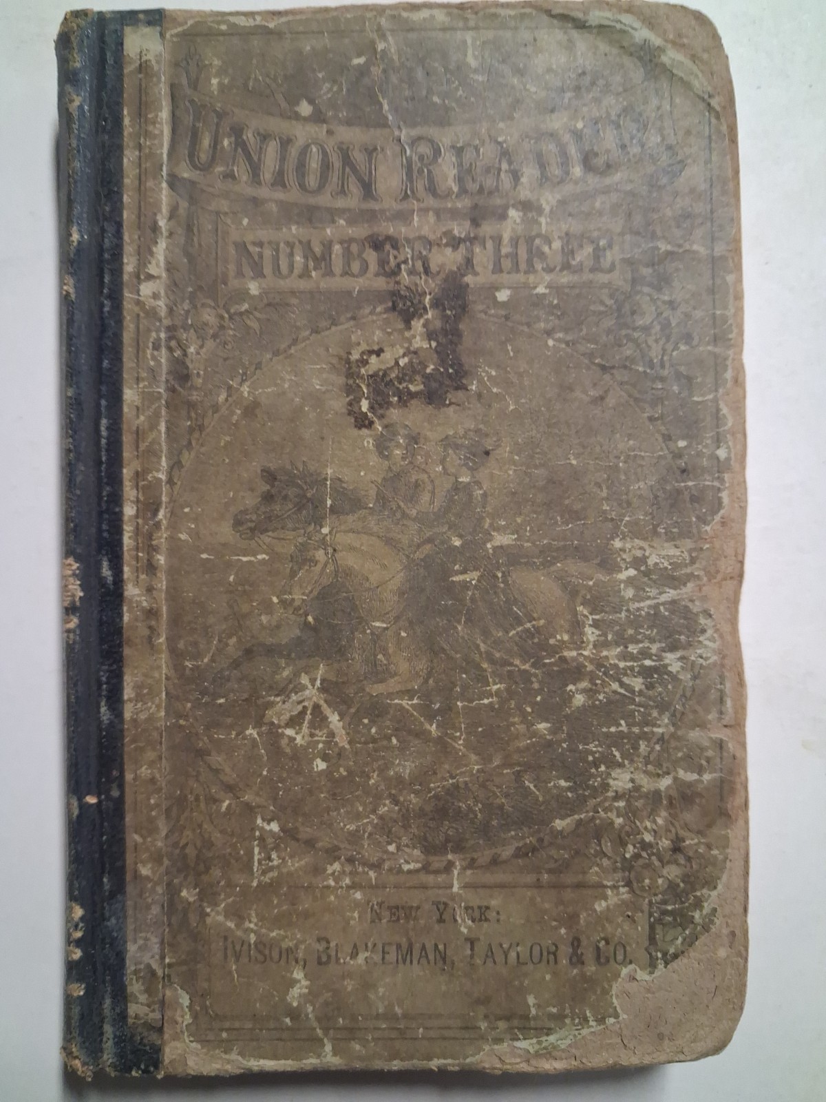 1872 Sanders Union Reader ARTICULATION Victorian School