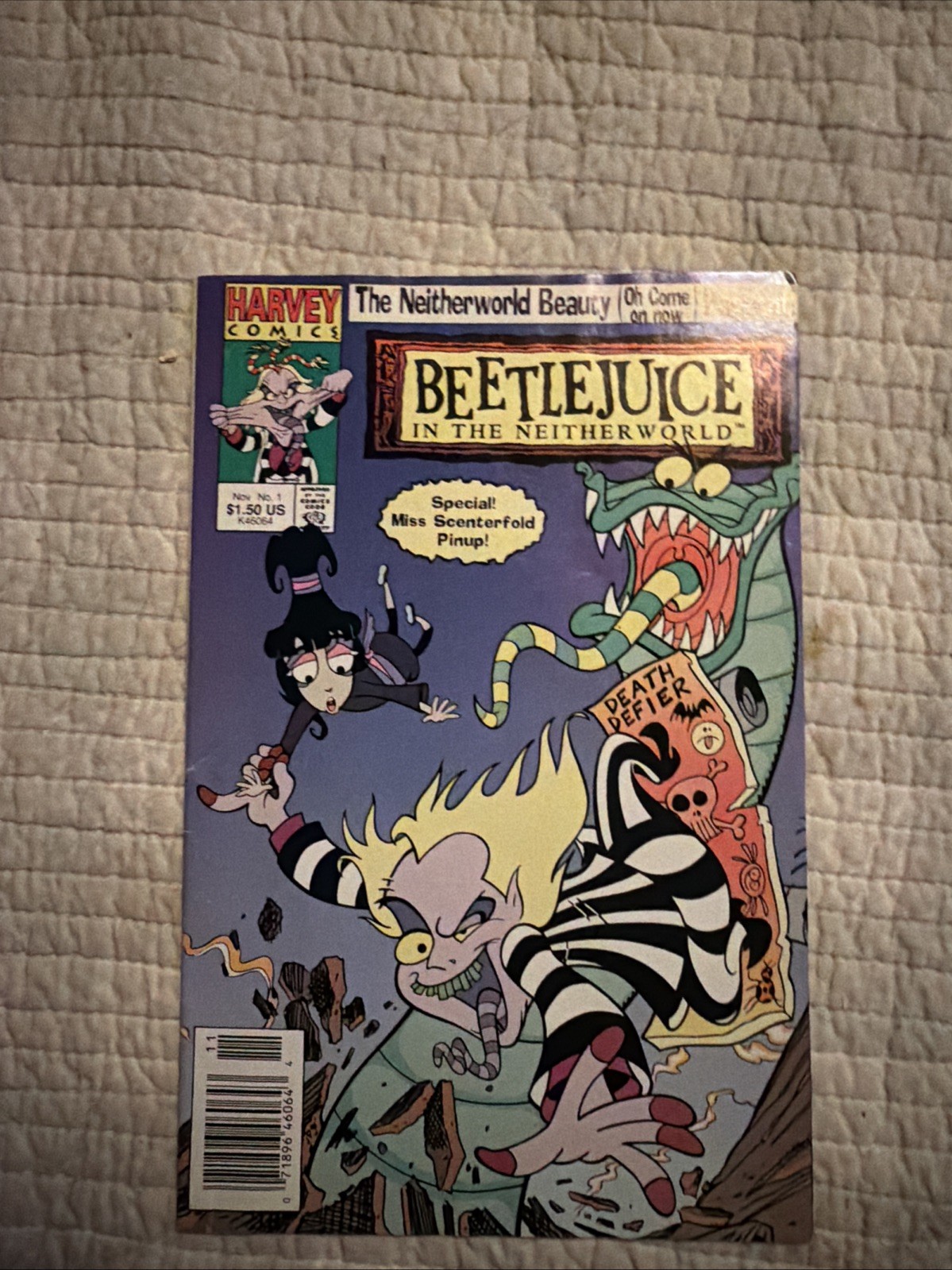 Beetlejuice In The Neitherworld #1 1991 Harvey Comics First Issue
