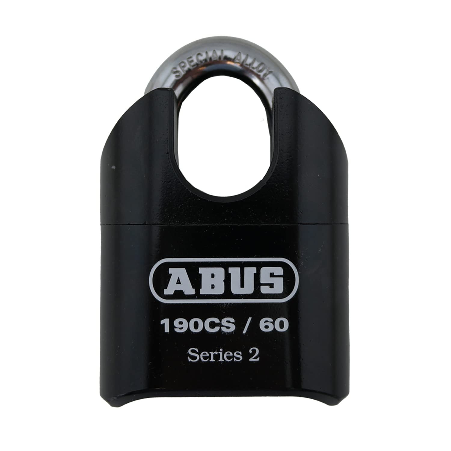 190CS/60 High Solid Steel Combination Padlock, Closed Shackle