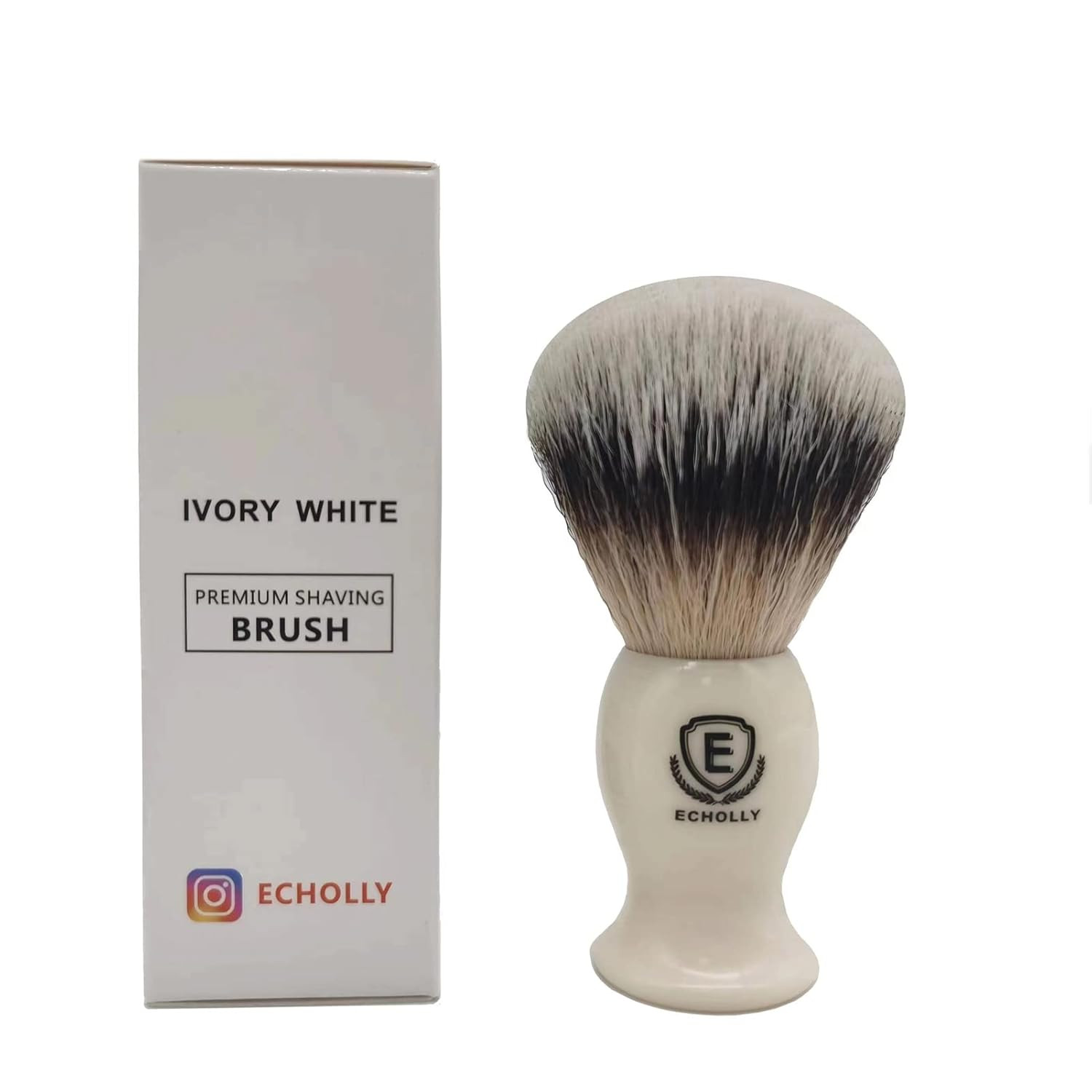 Premium Badger Hair Shaving Brush for Wet Shaving with Cream & Soap