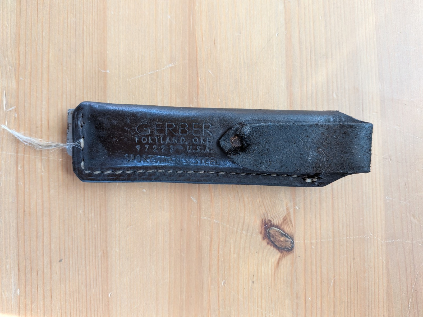 Gerber Sportsman\'s Steel Portland Oregon USA 5\