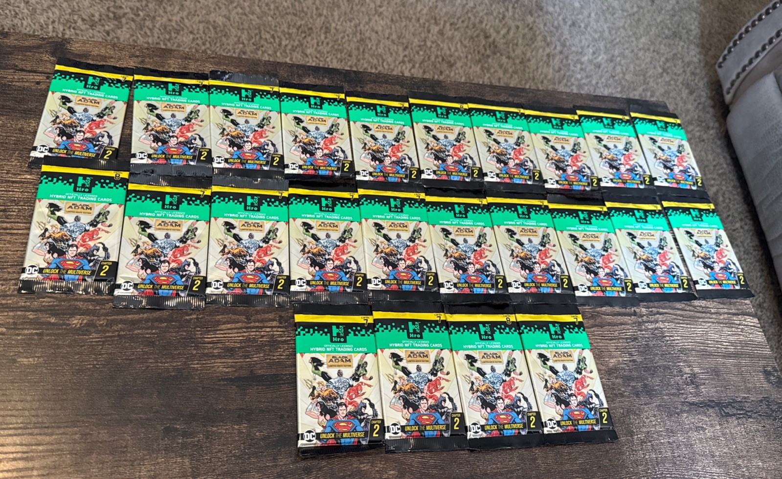 2023 HRO Chapter 2-  Black Adam Limited Movie Edition LOT OF 24 Packs