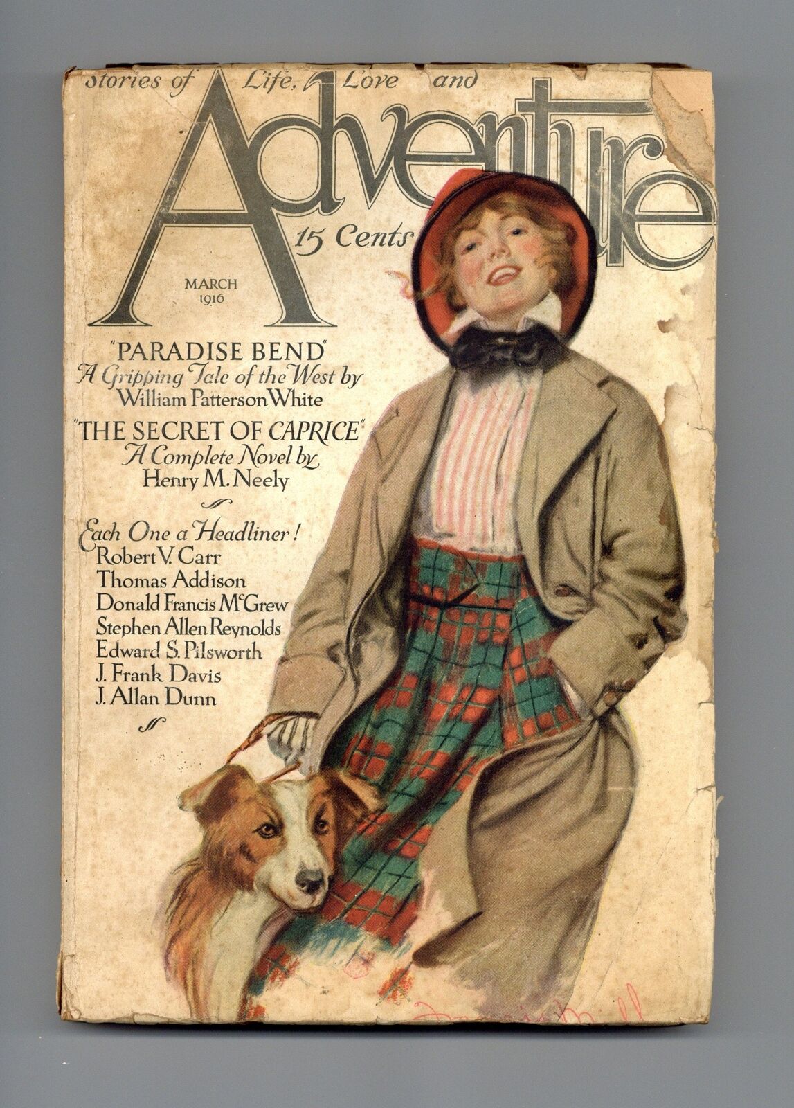 Adventure Pulp/Magazine Mar 1916 Vol. 11 #5 GD- 1.8