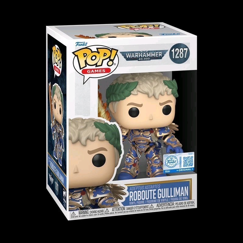 Funko Pop Games: Warhammer 40,000 - Roboute Guilliman #1287 Vinyl Figure