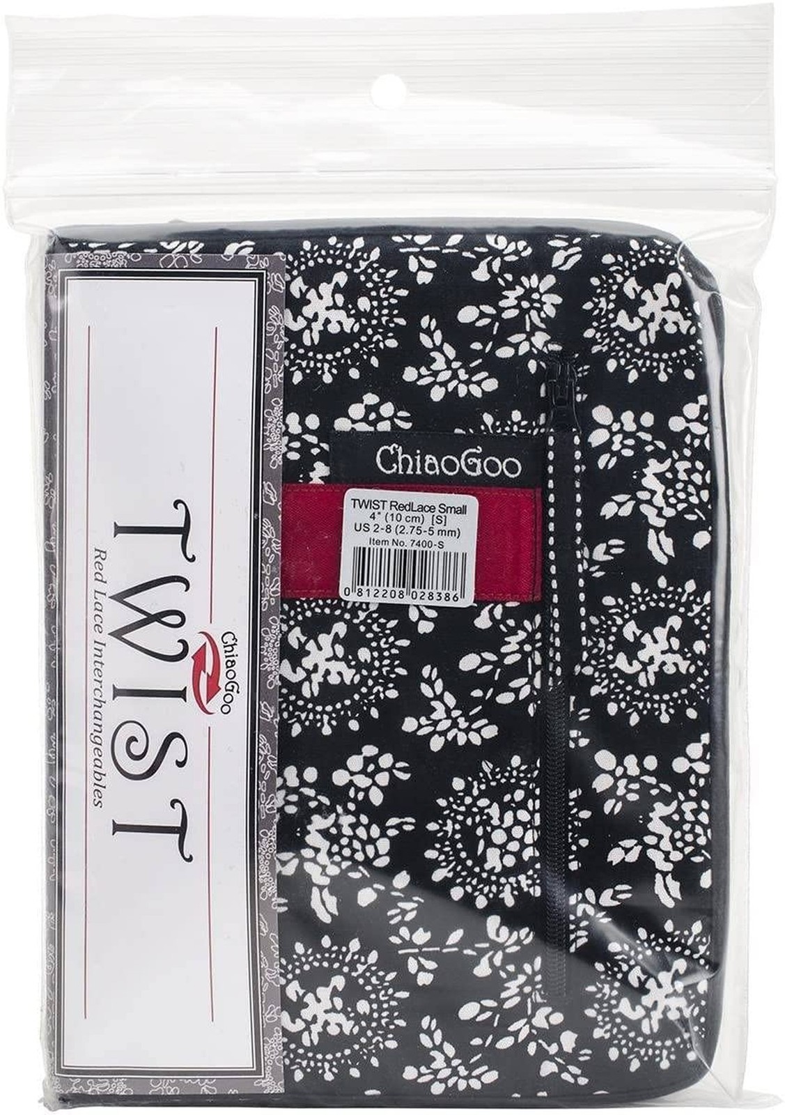 ChiaoGoo Twist SS Small Set, 4-inch (10 cm) | US 2-8 (2.75 - 5 mm) [S]