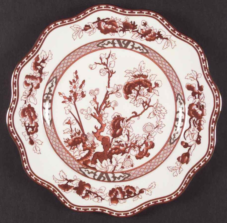 Coalport Indian Tree Coral  Dinner Plate 83997