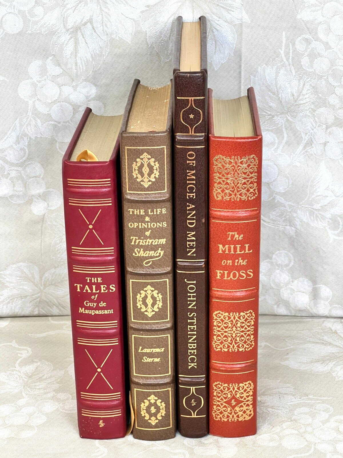 4 Easton Press Books, Ltd. Editions Leather Bound 24K Gold Gilt #43 of 45