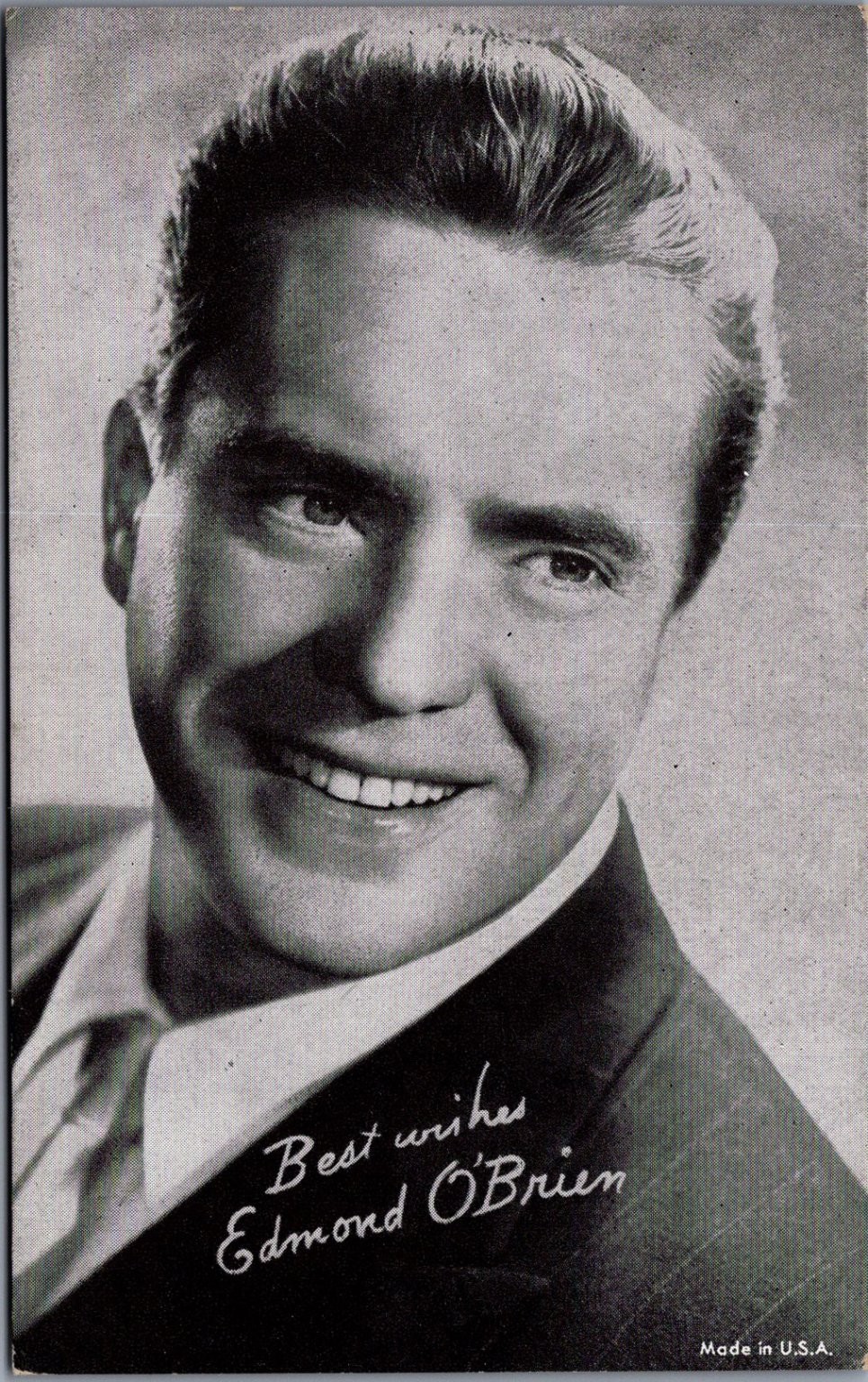 Edmond O\'Brien Mutoscope Postcard Actor Vintage Hollywood Star
