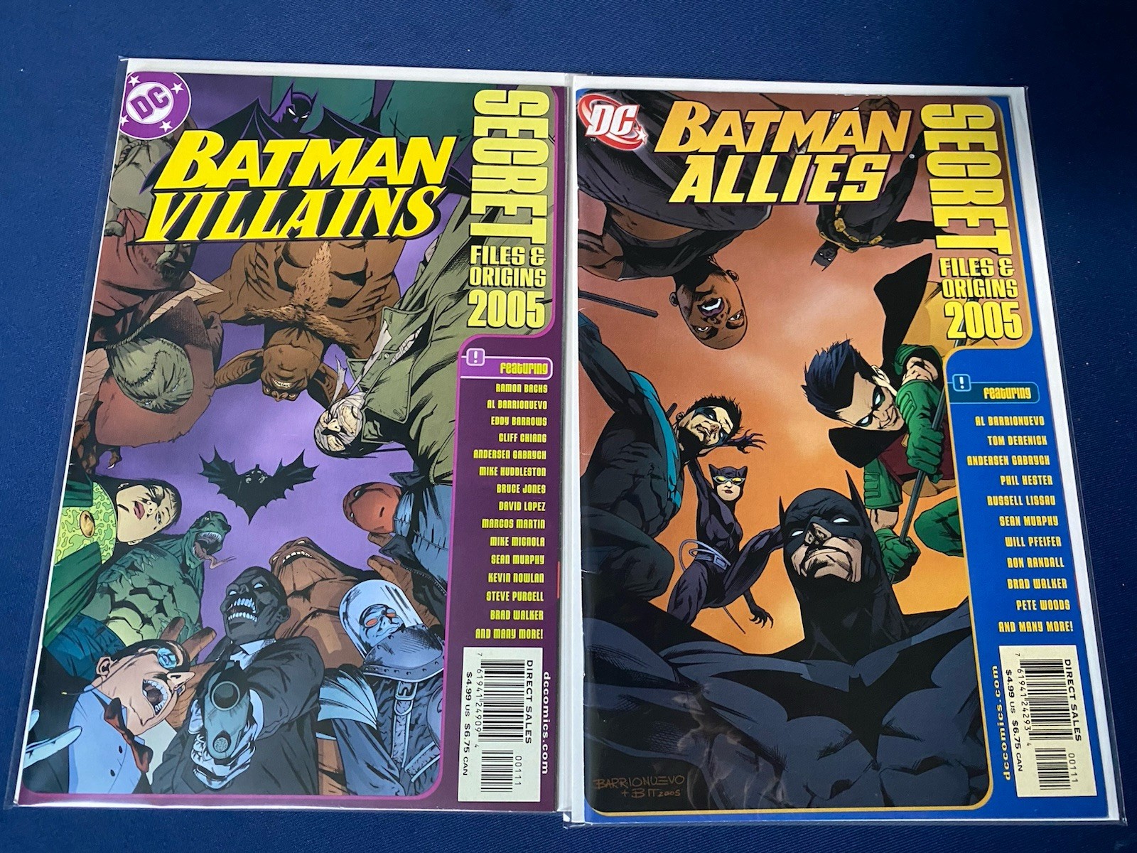 Secret Files & Origins 2005 Batman Villains + Allies (DC 2005) (2 Comic Lot) VF+ Secret Files & Origins 2005 Batman Villains + Allies (DC 2005) (2 Comic Lot) VF+
