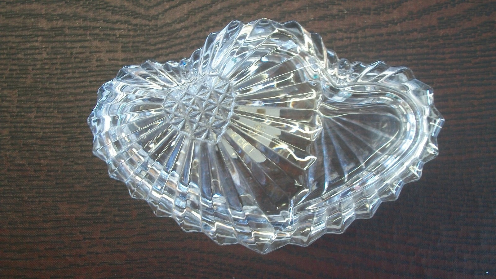 Studio Nova Crystal Unique Covered Heart Jewelry / Candy Dish