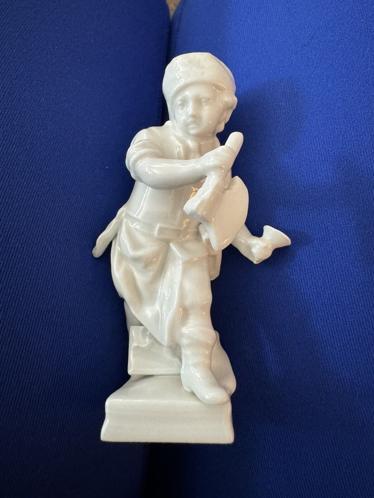 KPM Berlin Meyer Zodiac Signs Antique Porcelain Boy Capricorn Figurine