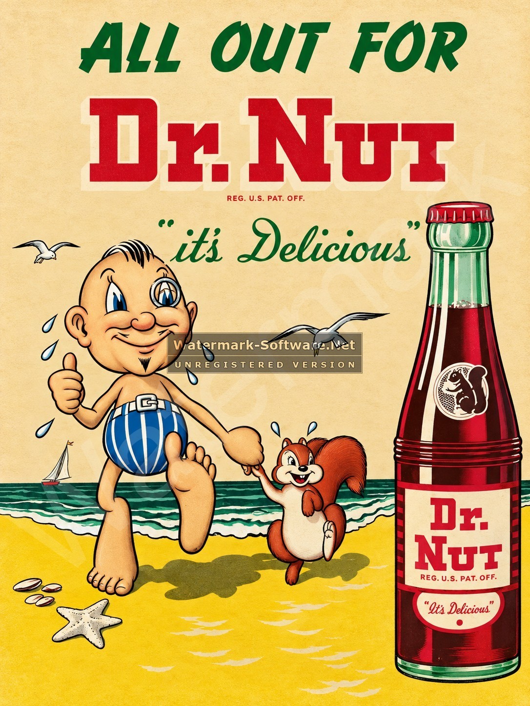 Dr. Nut Beverage 9