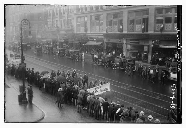 Photo:Actors Equity Strike Parade New York City 1919