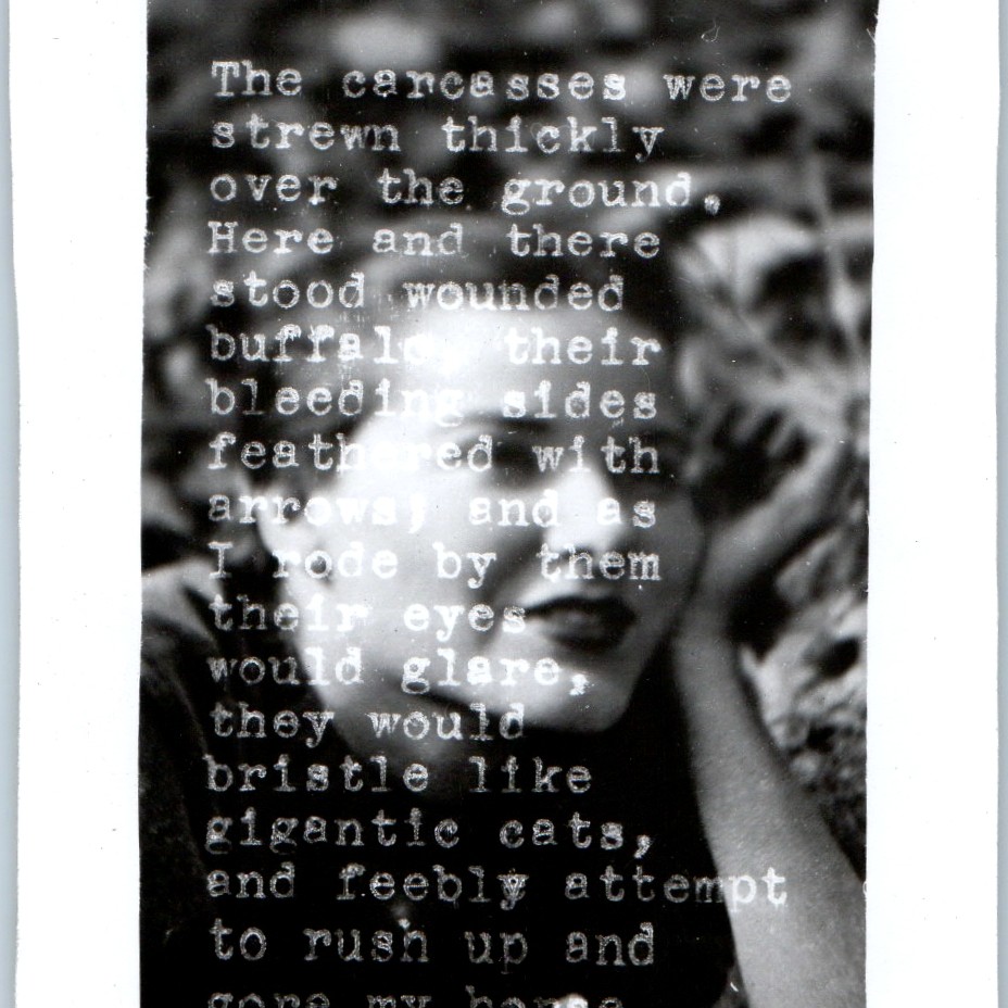 c1970s Text Art Photo 5\