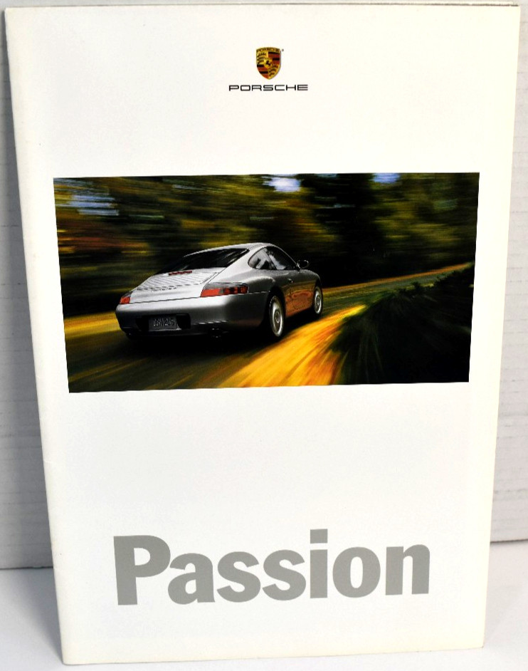 1999 Porsche Full Line Dealer Showroom Brochure *EXCELLENT*
