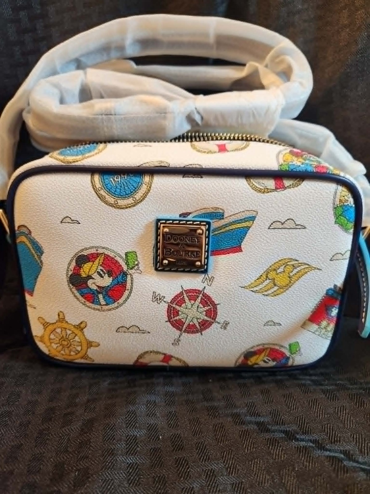 Disney Dooney & Bourke DCL Cruise Line Crossbody Camera Bag NWT