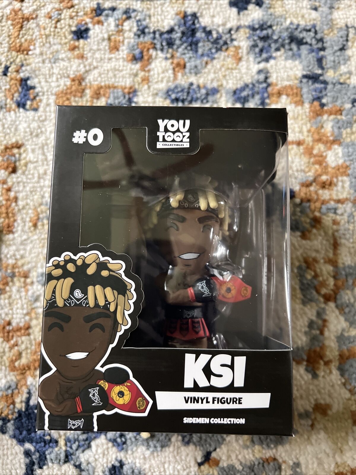 KSI Youtooz Vinyl Figure New in Box (Tag Unscratched) Comes From Pet/smoke Free