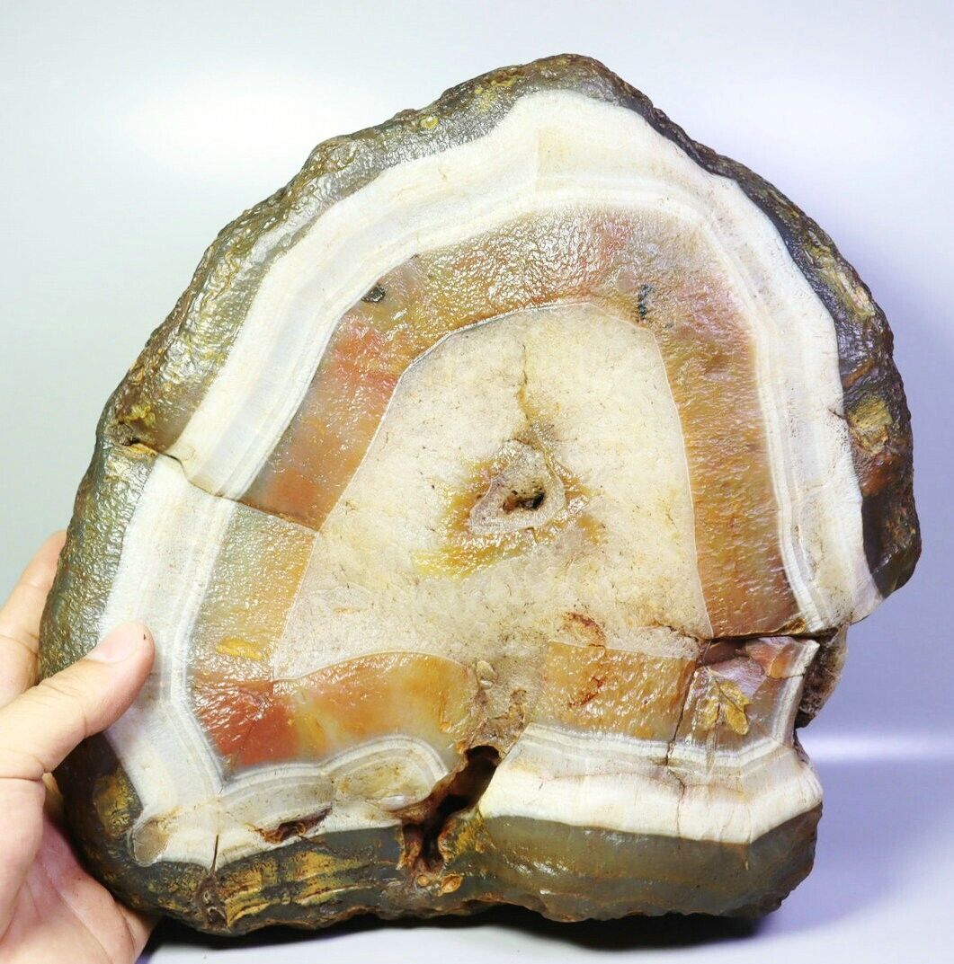 22.88lb Beautiful  Natural Original Agate Quartz Crystal Stone Mineral Specimen