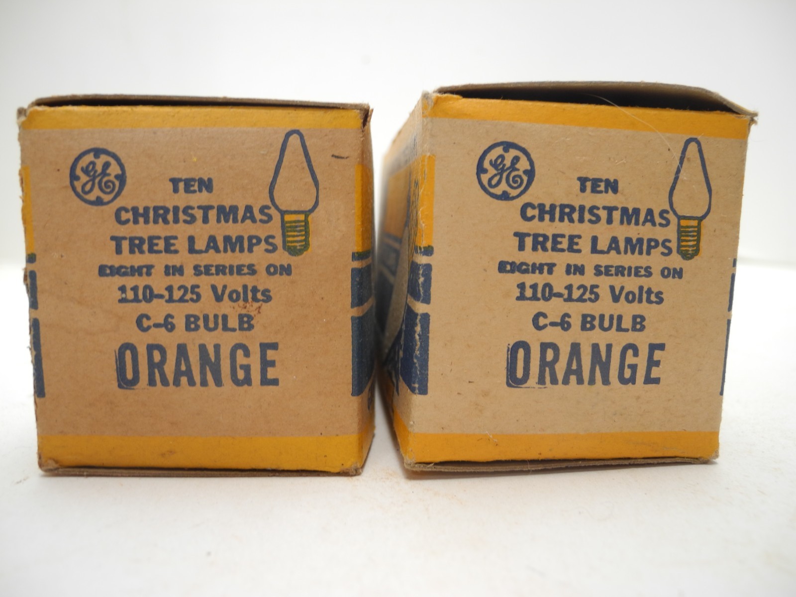 Lot of 20 Vintage 1950\'s General Electric C-6  Christmas Bulbs Replacement Lamps