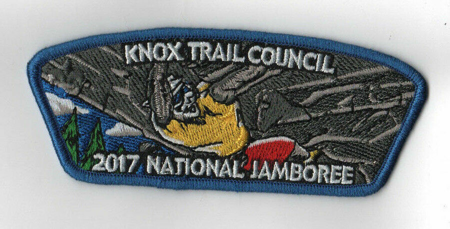 2017 National Scout Jamboree Knox Trail Council Climbing Blue JSP [NJ541]
