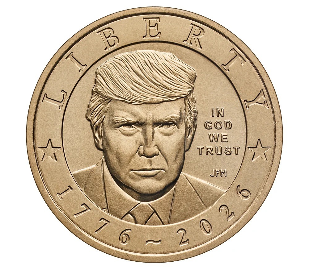 2026 President Trump Semiquincentennial $1 Coin