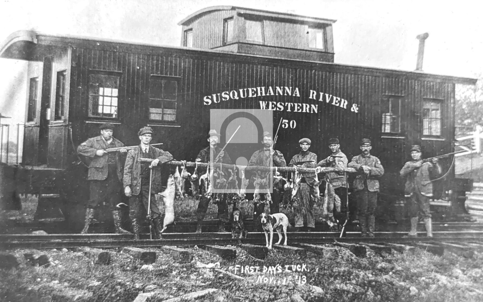 Hunters Susquehanna River & Western Railroad Pennsylvania PA