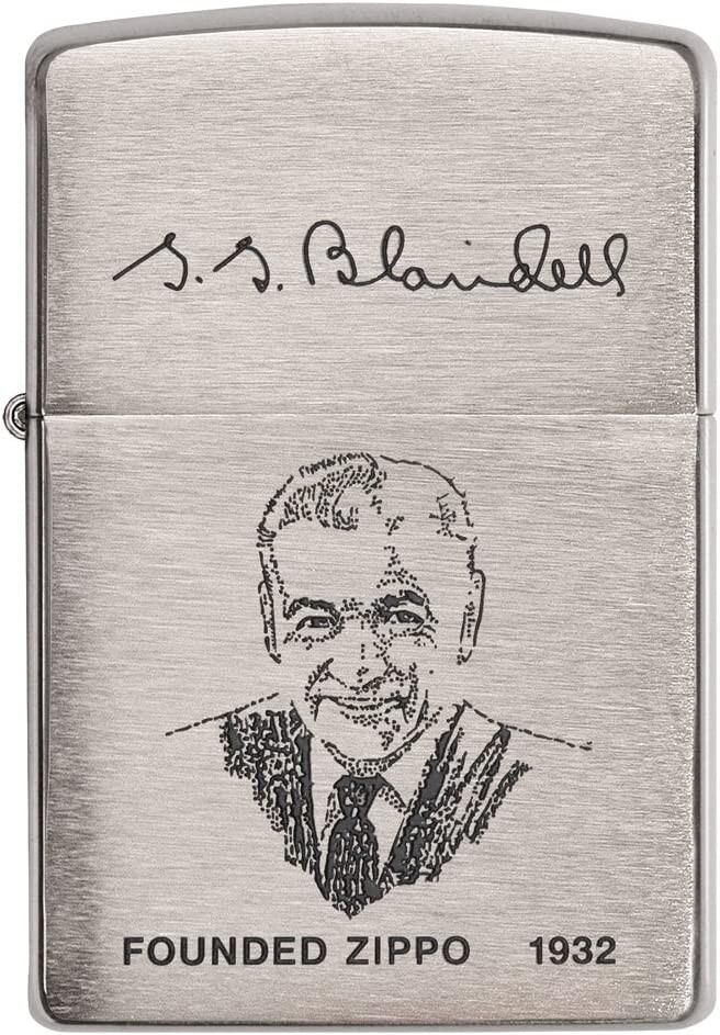 Zippo 200FL Founder Brushed Chrome Zippo 200FL Founder Brushed Chrome