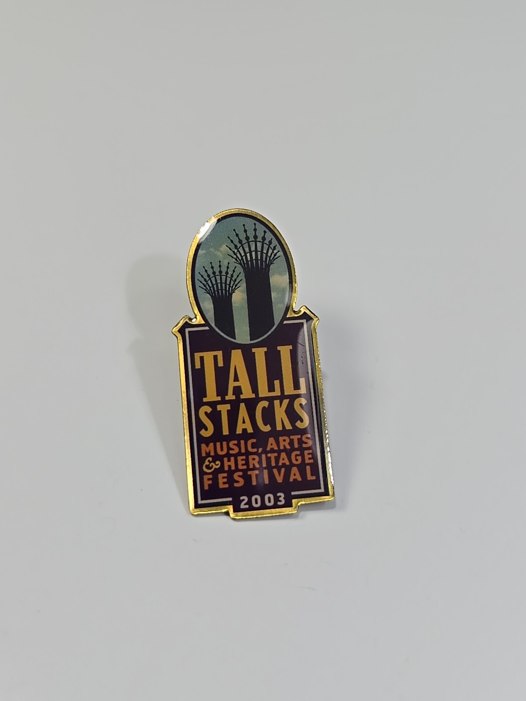 Tall Stacks Music Arts & Heritage Festival Lapel Pin Cincinnati Ohio 