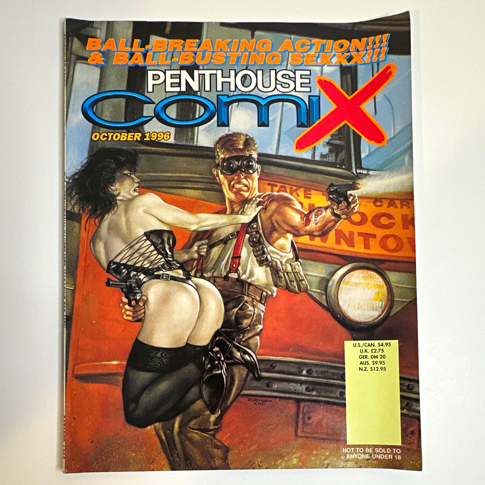 Penthouse Comix October 1996 Illustrated Comics
