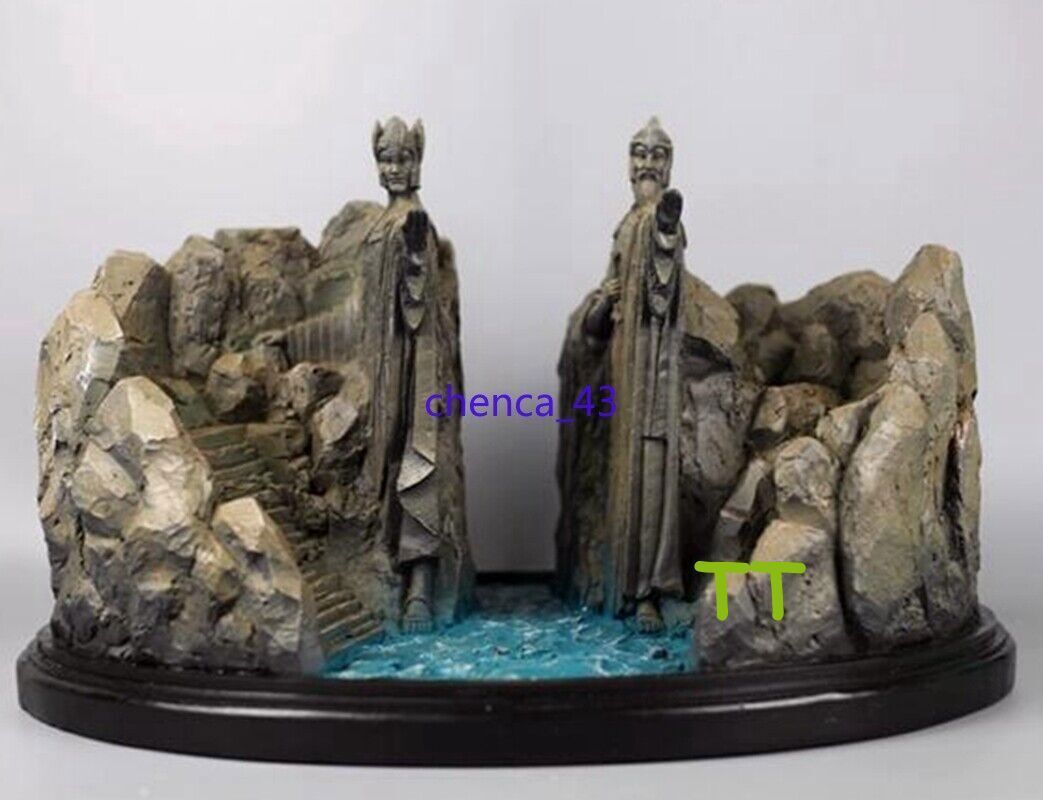 The Lord of the Rings Gates of Argonath Gates of Gondor Scene 10.2\'\'Model Statue