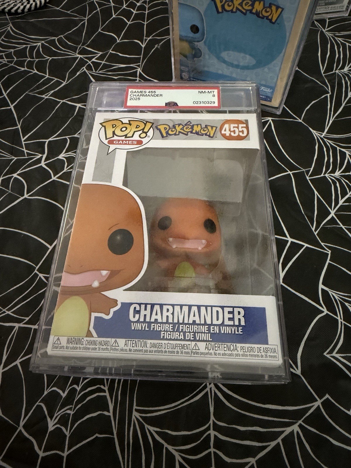 Funko POP POKEMON Charmander #455 - PSA GRADED 8 Funko POP POKEMON Charmander #455 - PSA GRADED 8