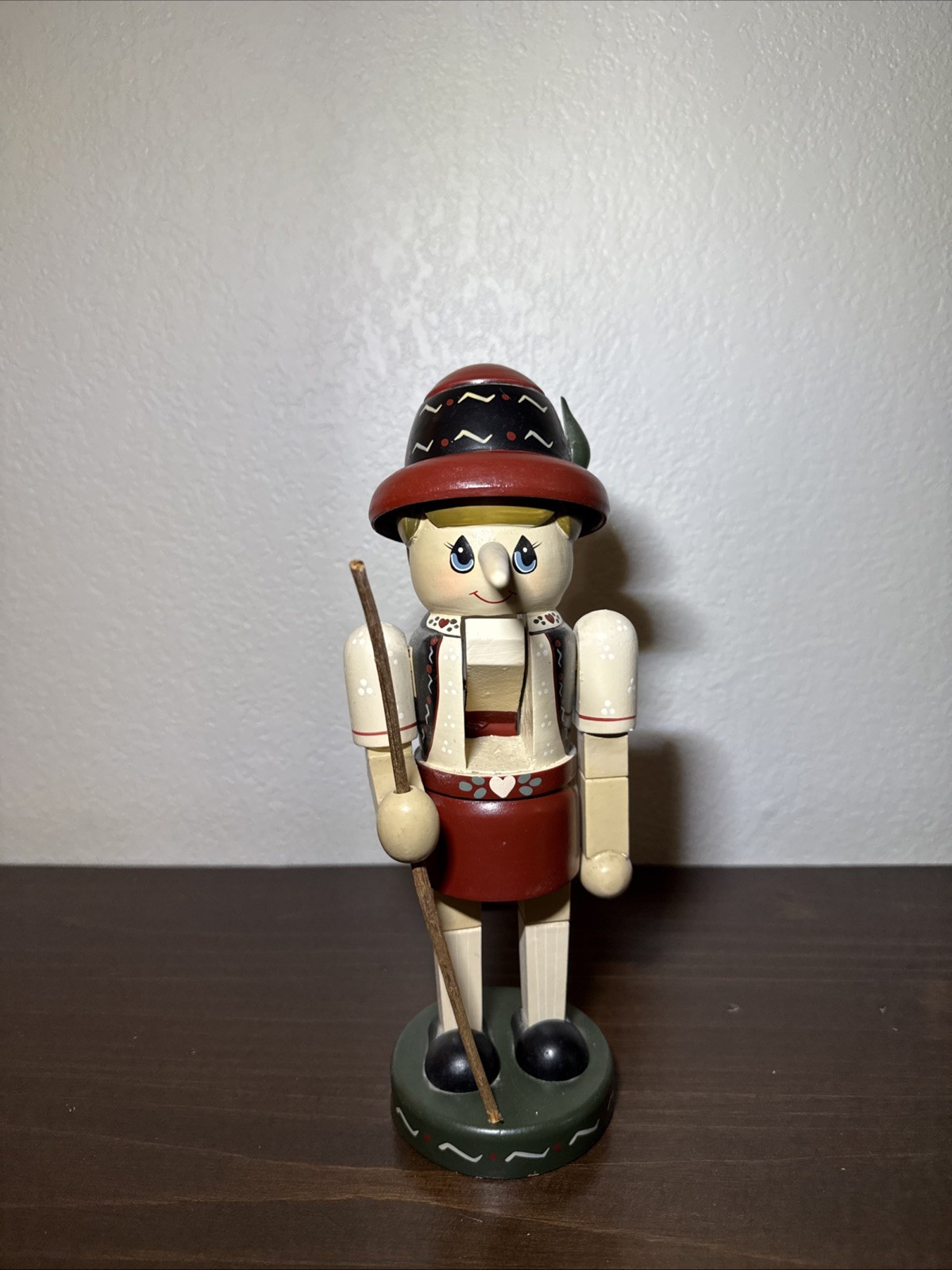 Vintage Zims Styled Heirloom Pinocchio Nutcracker Vintage Zims Styled Heirloom Pinocchio Nutcracker
