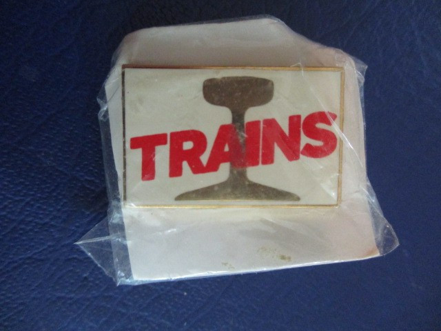 Railroad Hat-Lapel Pin/Tac- Trains -NEW