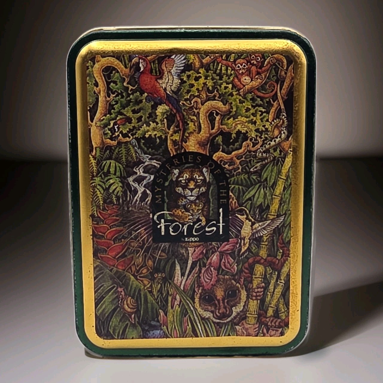 1995 Zippo Limited Edition Mysteries of the Forest Companion Lighter w/ OG  Box