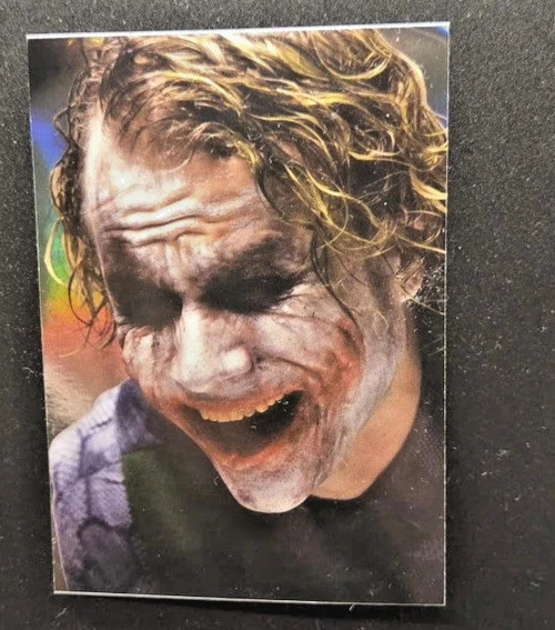 2008 PGM The Dark Knight JOKER ROOKIE #77 Holofoil Heath Ledger Rookie Card NM