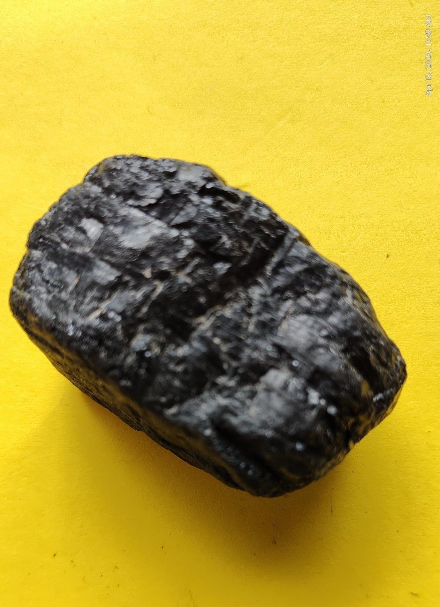 40g Bituminous Coal Specimen Mineral Stone Sample Raw Black Appalachia Mine Rock