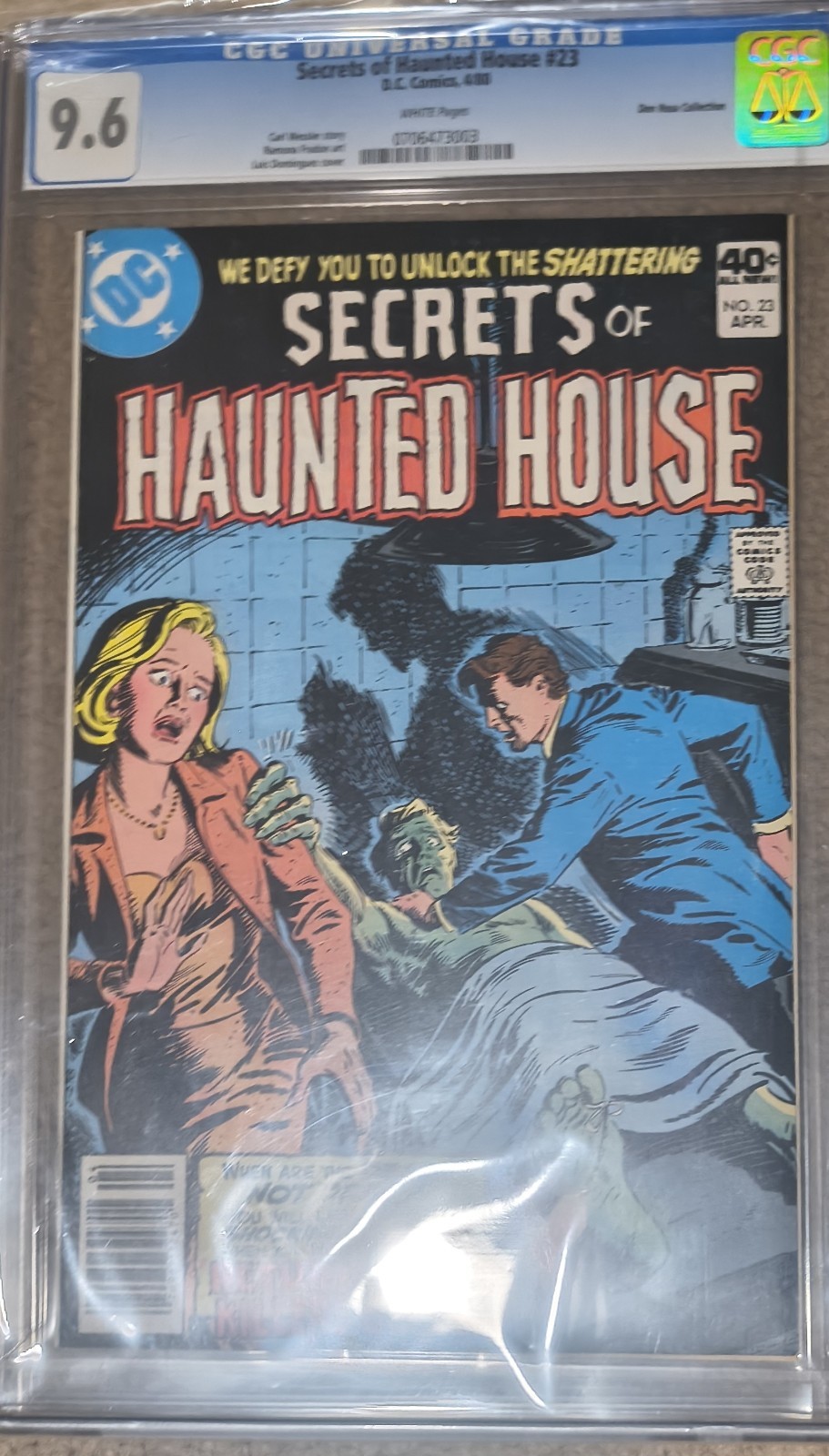 Secrets of Haunted House #23 - DC 1980 Bronze Age Horror Issue - CGC 9.6