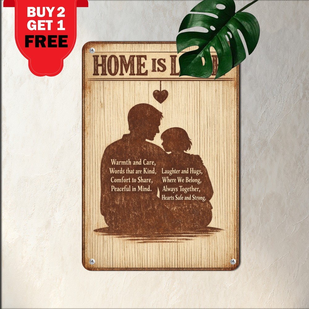 To My Dear Mom Heartfelt Appreciation Gift From Daughter Plaque Metal Tin Sign