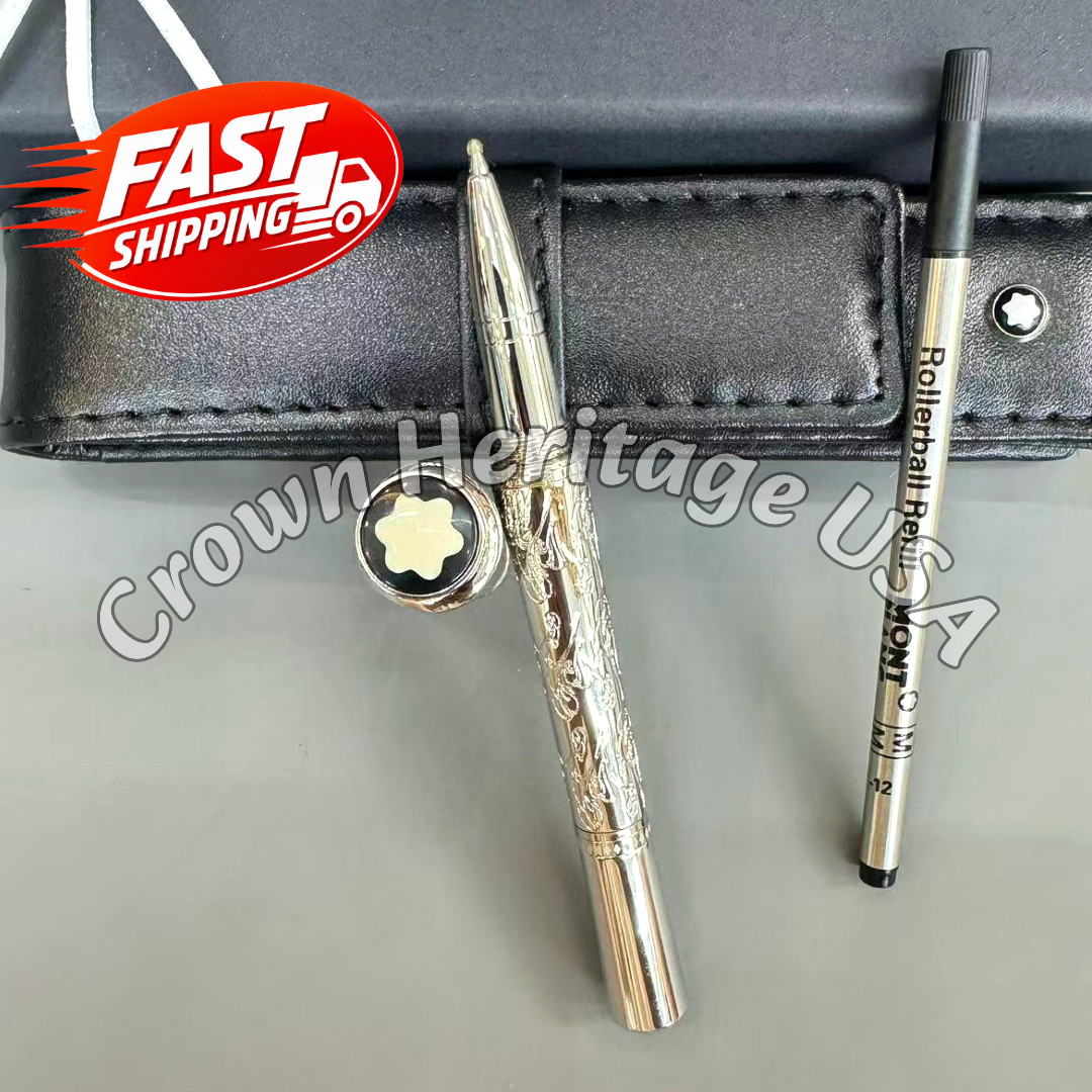(MB) Monaco Princess Grace Kelly Special Edition w/ Leather Pen Case Rare