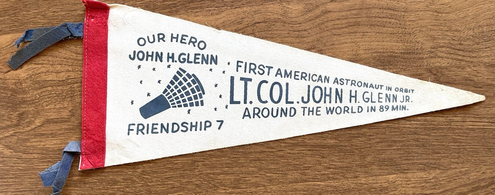 ORIGINAL 1962 JOHN GLENN 