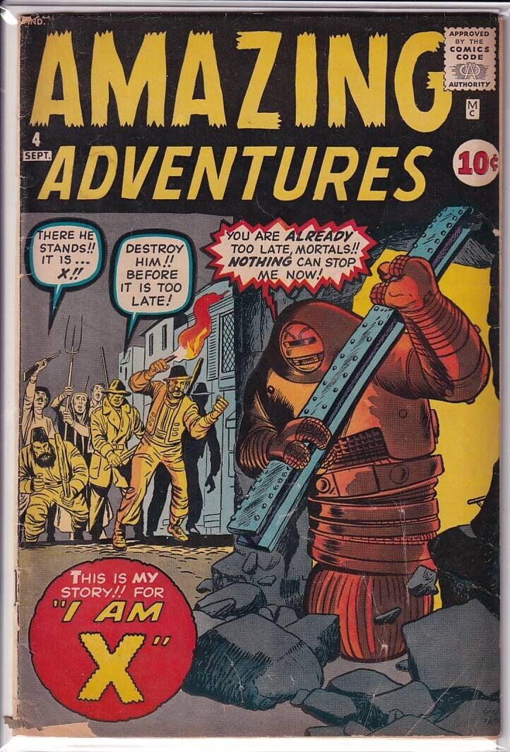 40527: Marvel Comics AMAZING ADVENTURES #4 VG Grade