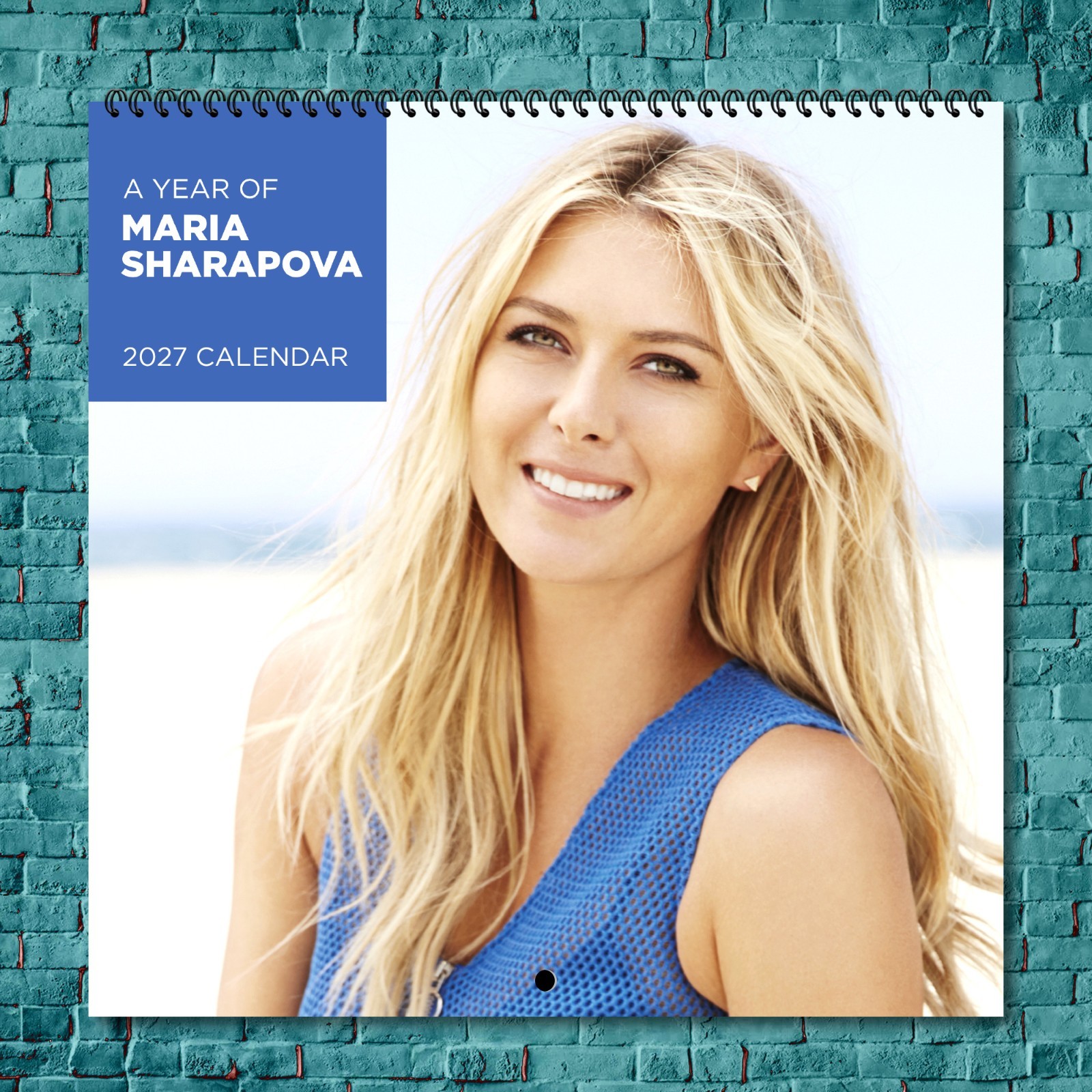 Maria Sharapova 2027 Wall Calendar 12 Month Celebrity Photo Fan Collectible