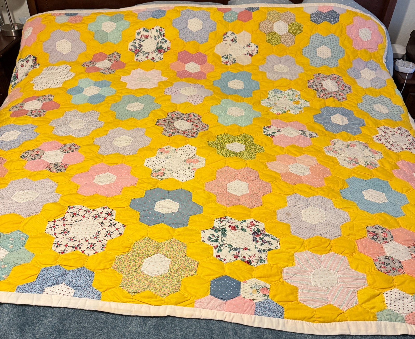 Vintage patchwork quilt \