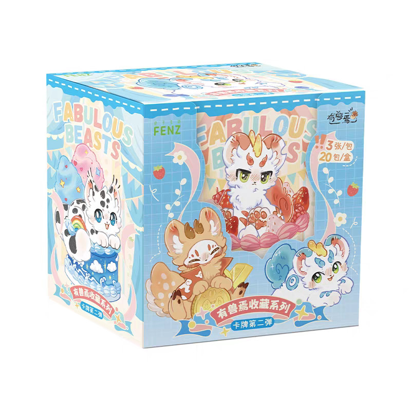 FENZ Fabulous Beasts You Shou Yan Anime Collectible Trading Cards Booster Box