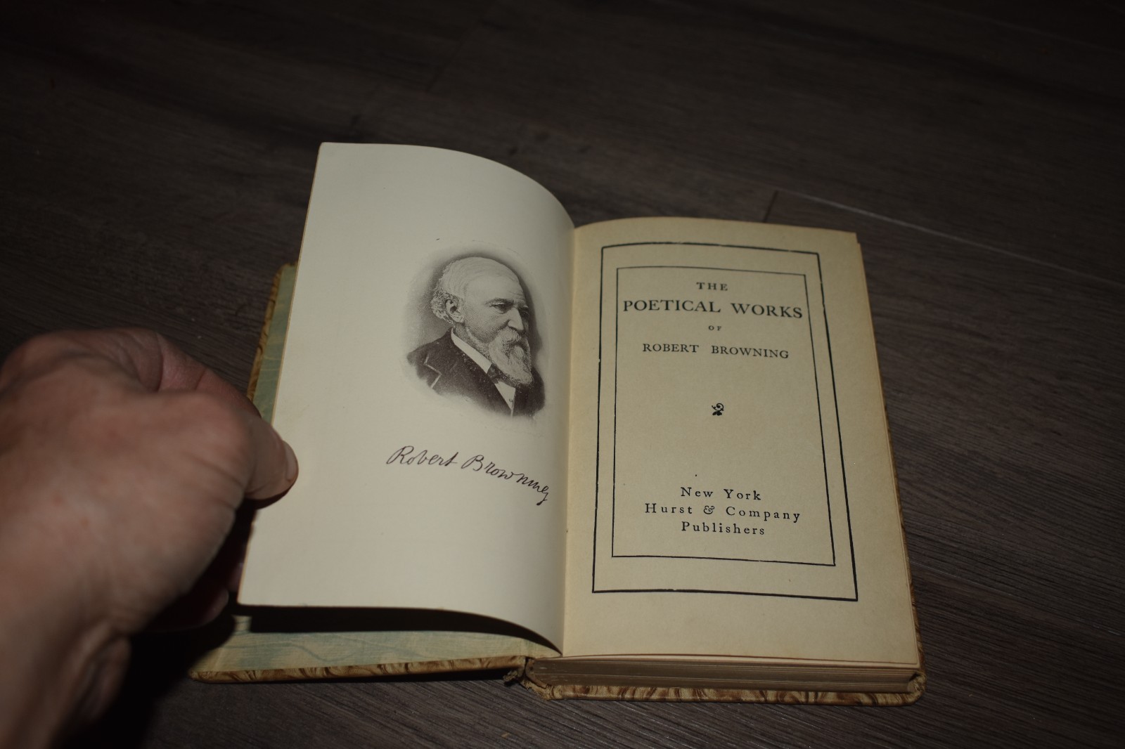 The Poetical Works of Robert Browning 1872