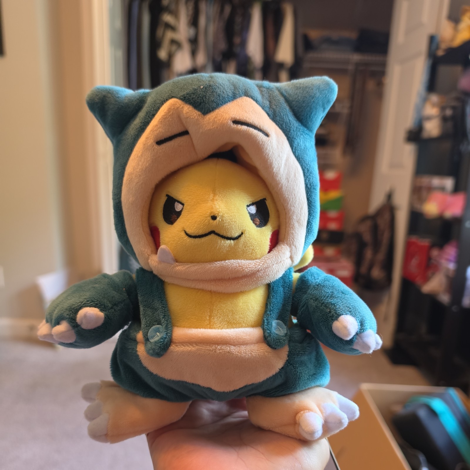 Official Pokemon Center (2019), Poké Maniac Pikachu Snorlax Costume (NEW)