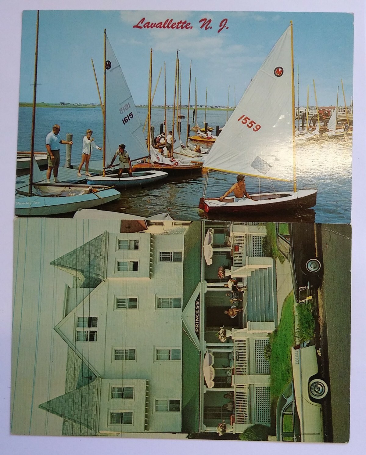 Vintage, New, Unused Lavallette and Asbury Park, NJ Postcard Lot(2). NOS Vintage, New, Unused Lavallette and Asbury Park, NJ Postcard Lot(2). NOS