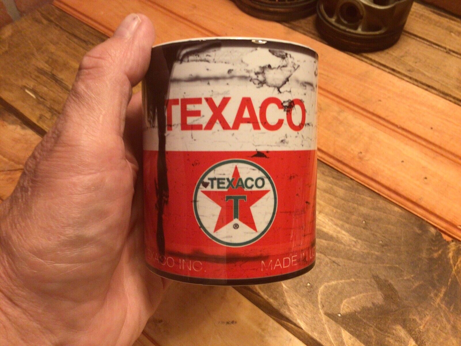 New 11 oz Texaco Star Gasoline Coffee Mug Great for Collectors Make a Great Gift
