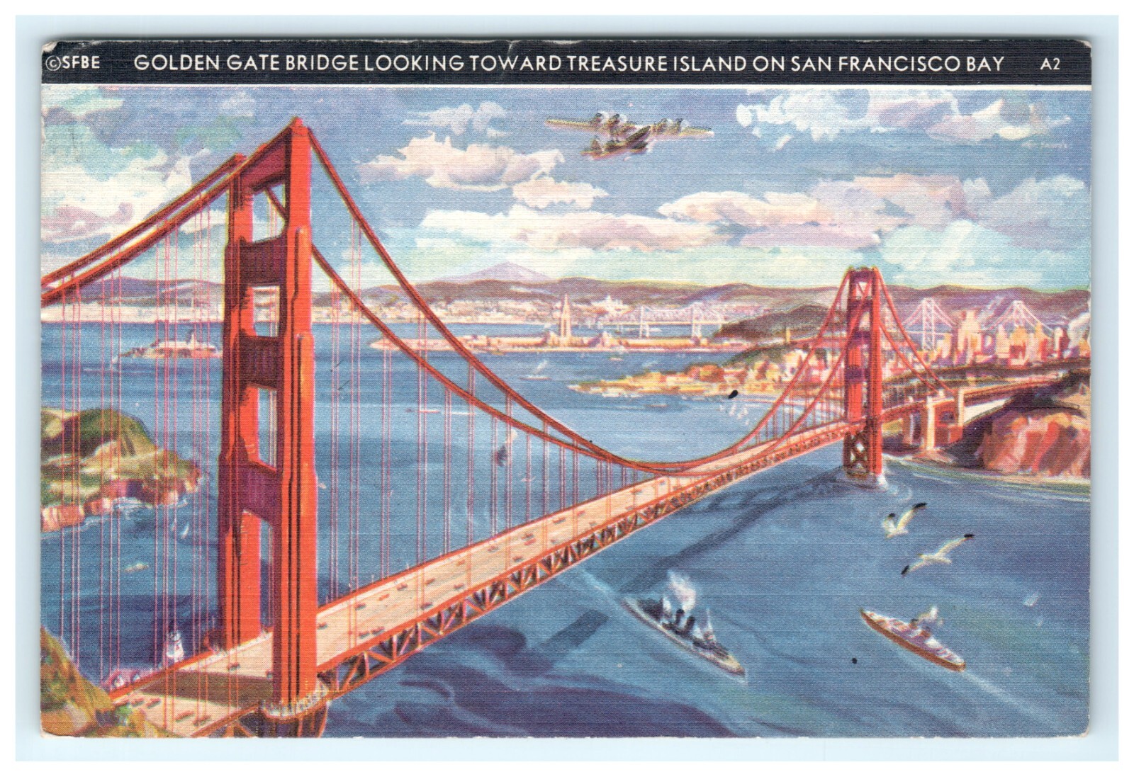 1933 Golden Gate Bridge International Exposition San Francisco CA, California
