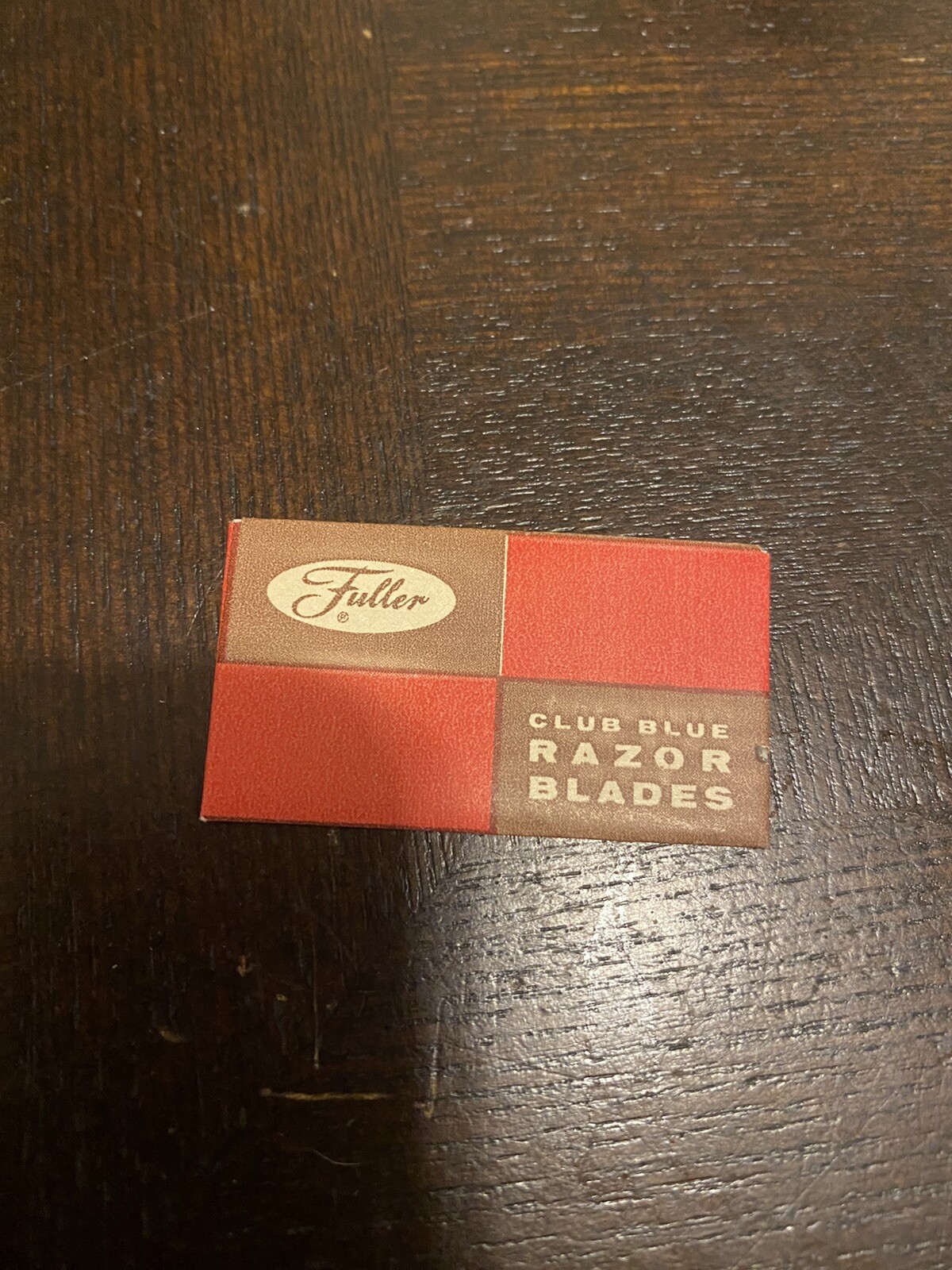 Vintage Fuller Double Edged Razor Blade Sealed
